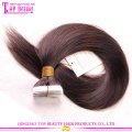 Wholesale prices remy virgin skin weft hair extension cheap brazilian human hair skin weft